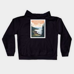 ISLE ROYALE NATIONAL PARK Kids Hoodie